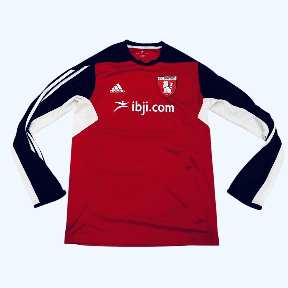 Chicago United FC United Red Long Sleeve Jersey Football Soccer M Adidas